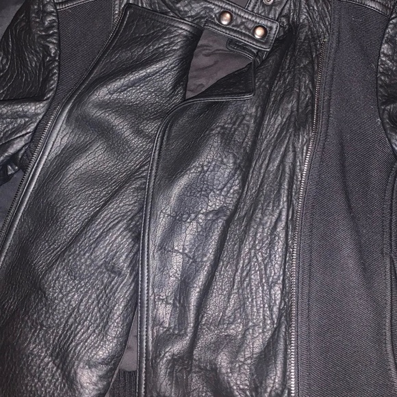 COPY - Theory women’s biker jacket Size Small - Picture 8 of 9